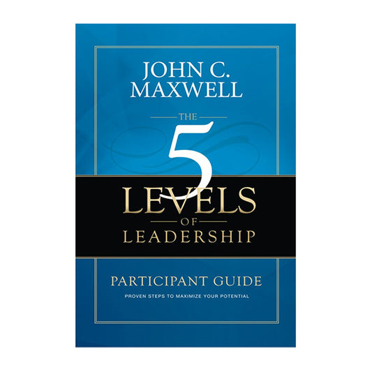 Book cover for 5 levels of leadership by John C. Maxwell