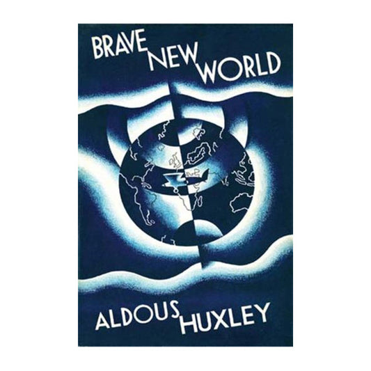 Book cover for Brave New World by Aldous Huxley
