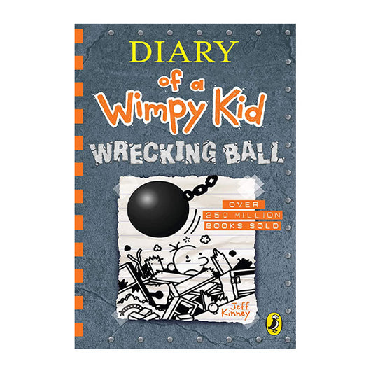 Book cover for Diary of a Wimpy Kid: Wrecking Ball by Jeff Kinney