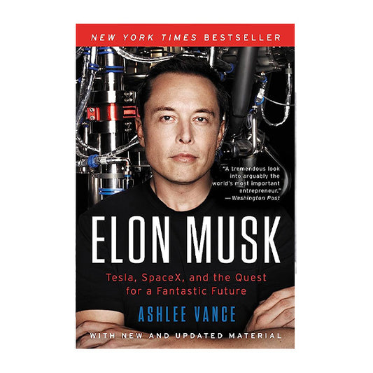 Book cover for Elon Musk by Ashlee Vance