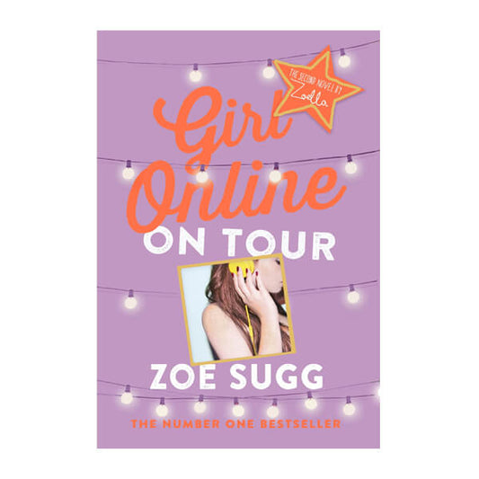 Book cover for Girl online.On tour by Zoe Sugg