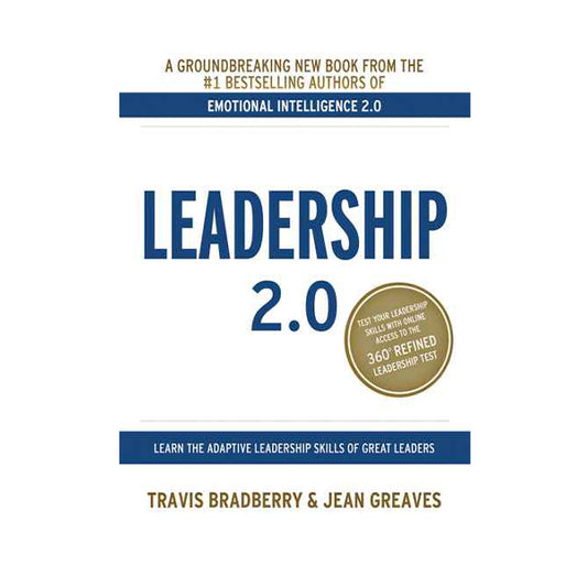 Book cover for Leadership 2.0 by Travis Bradberry and Jean Greaves