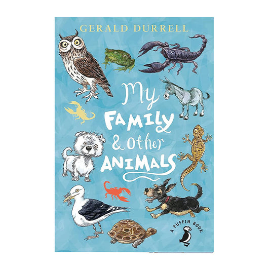 Book cover for My family and other animals by Gerald Durrell