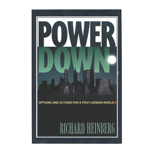 Book cover for Power down by Richard Heinberg