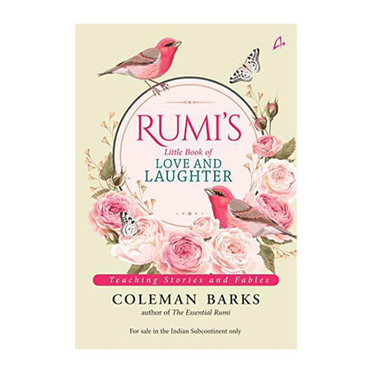 Book cover for Rumi's little book of love and laughter by Coleman Barks
