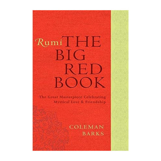 Book cover for The Big Red Book by Rumi