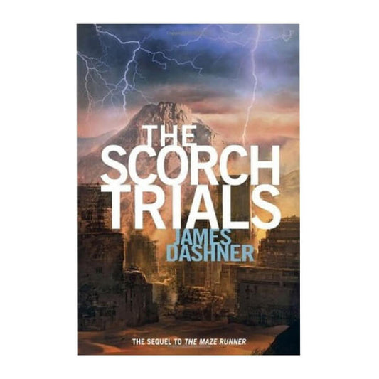 Book cover for The Scorch Trials by James Dashner