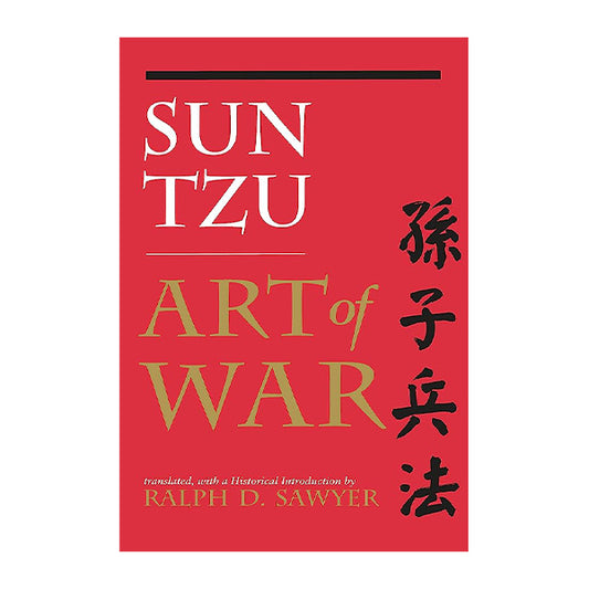 Book cover for The art of war by Sun Tzu