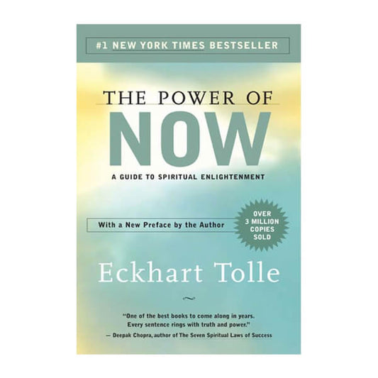 Book cover for The power of now by Eckhart Tolle