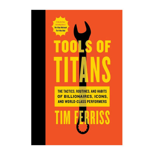 Book cover for Tools of Titans by Timothy Ferriss