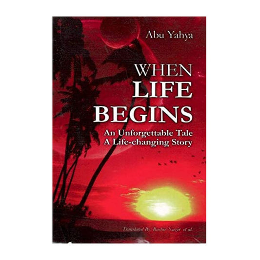Book cover for When life begins by Abu Yahya