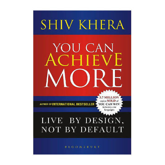 Book cover for you can achieve more by Shiv Khera