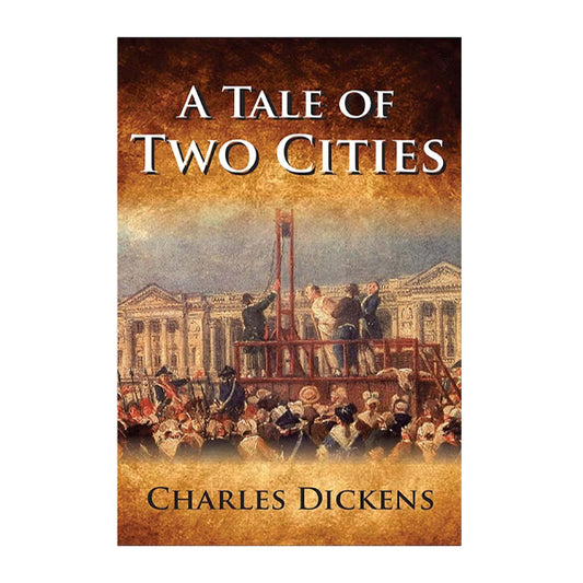 Book cover for A tale of two cities by Charles Dickens