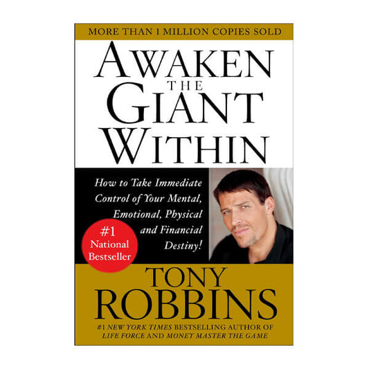 Book cover for Awaken the Giant Within by Tony Robbins