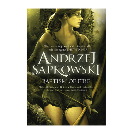 Book cover for Baptism of fire by Andrzej Sapkowski