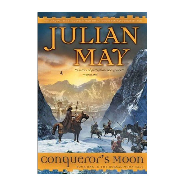 Book cover for Conqueror's moon by Julian May