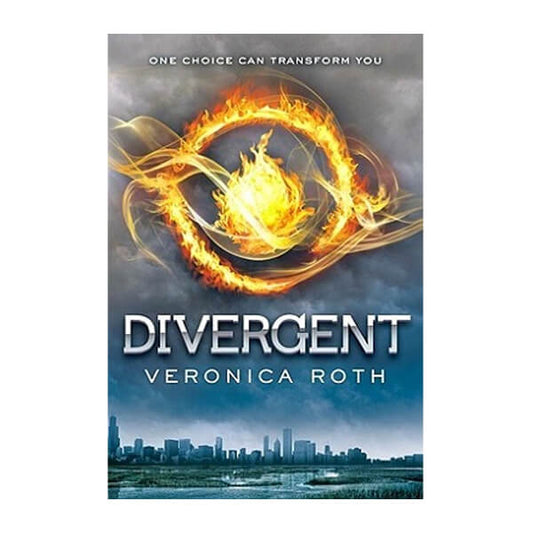 Book cover for Divergent by Veronica Roth