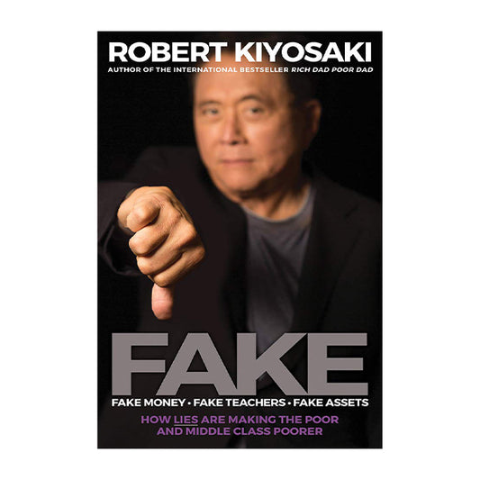 Book cover for Fake by Robert Kiyosaki