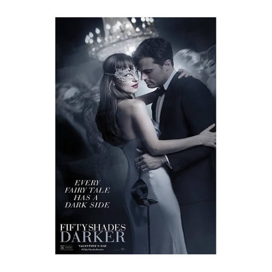 Book cover for Fifty Shades Darker by E.L. James