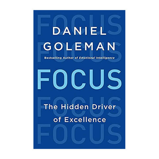 Book cover for Focus by Daniel Goleman