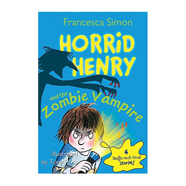 Book cover for Horrid Henry and the Zombie Vampire by Francesca Simon