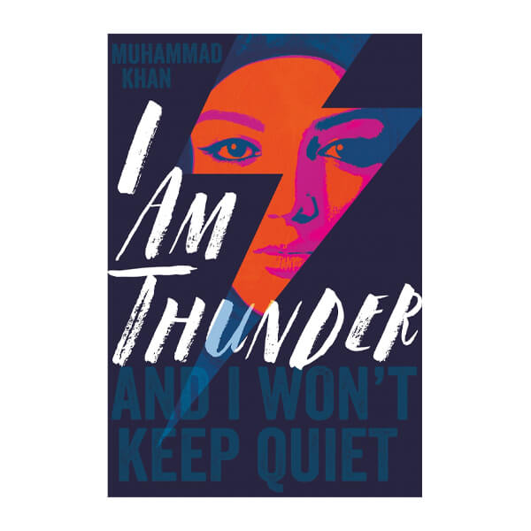 Book cover for I am thunder by Muhammad Khan