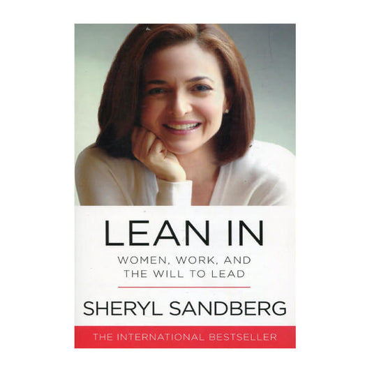 Book cover for Lean In by Sheryl Sandberg