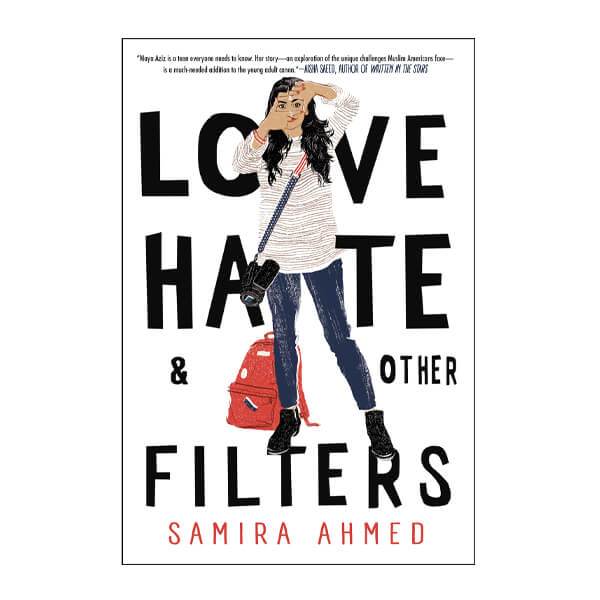 Book cover for Love, Hate and Other Filters by Samira Ahmed
