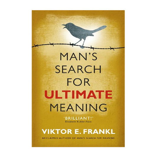 Book cover for Man's Search for Ultimate Meaning by Viktor E. Frankl