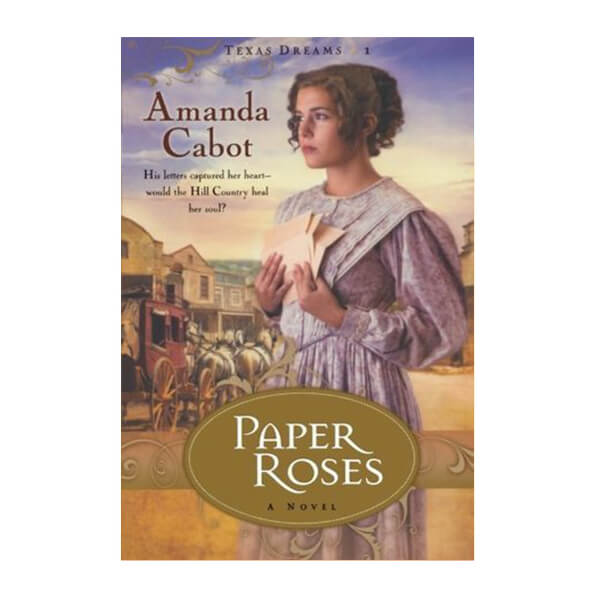 Book cover for Paper roses by Amanda Cabot