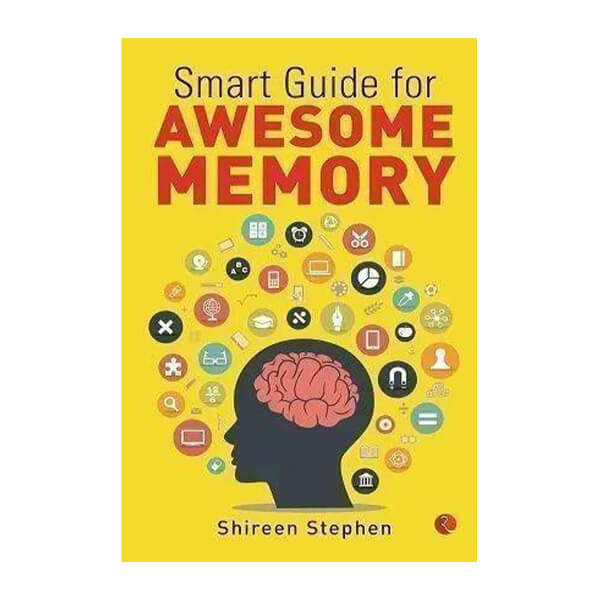 Book cover for Smart guide for awesome memory by Shireen Stephen