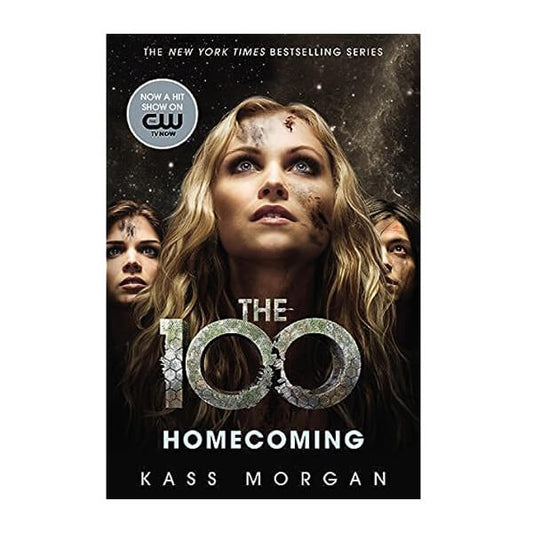 Book cover for The 100 by Kass Morgan