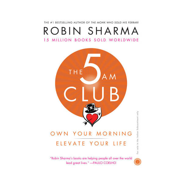 Book cover for The 5am club by Robin Sharma
