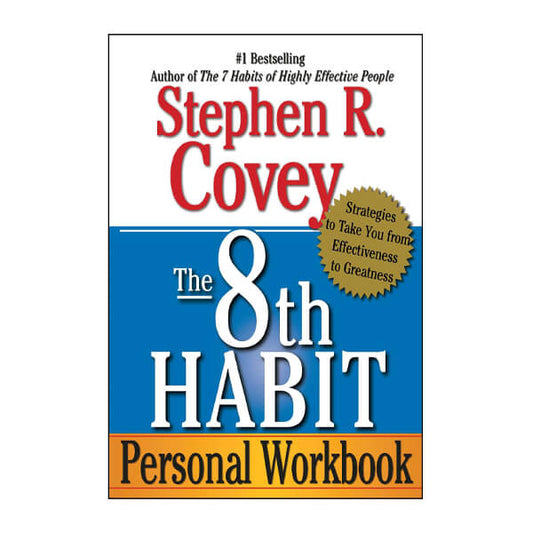 Book cover for The 8th Habit by Stephen Covey