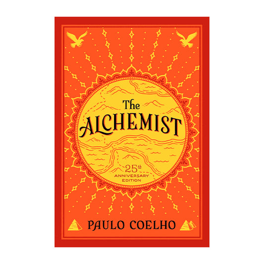 Book cover for The Alchemist by Paulo Coelho