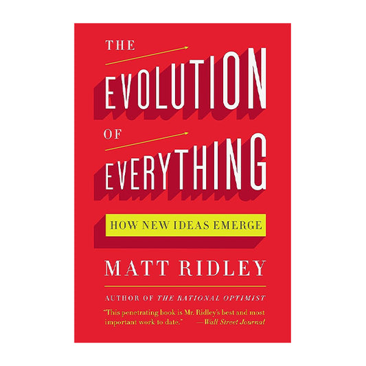 Book cover for The Evolution of Everything by Matt Ridley