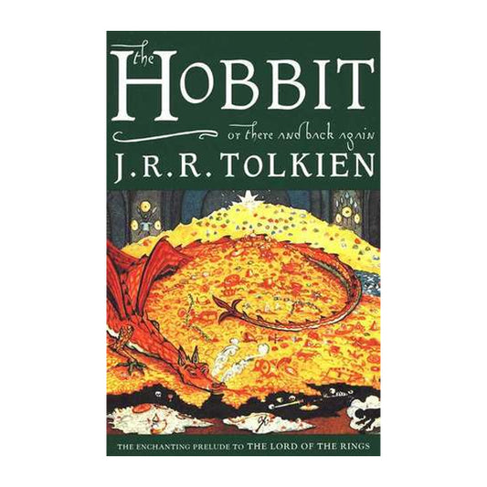 Book cover for The Hobbit by J.R.R. Tolkien