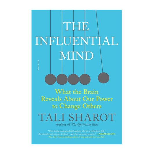 Book cover for The Influential Mind by Tali Sharot