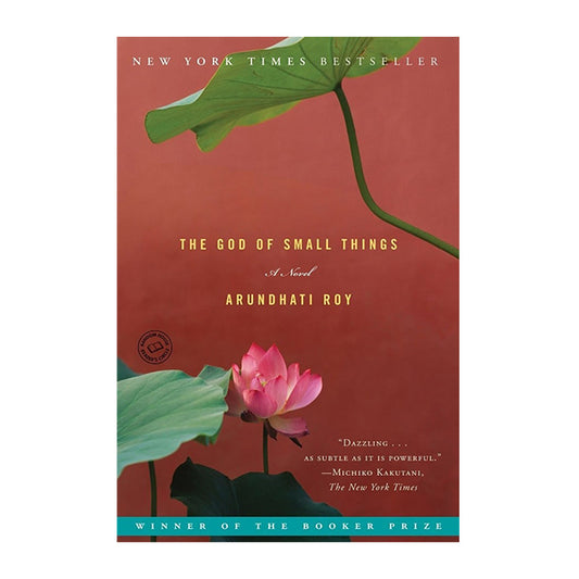 Book cover for The god of small things by Arundhati Roy