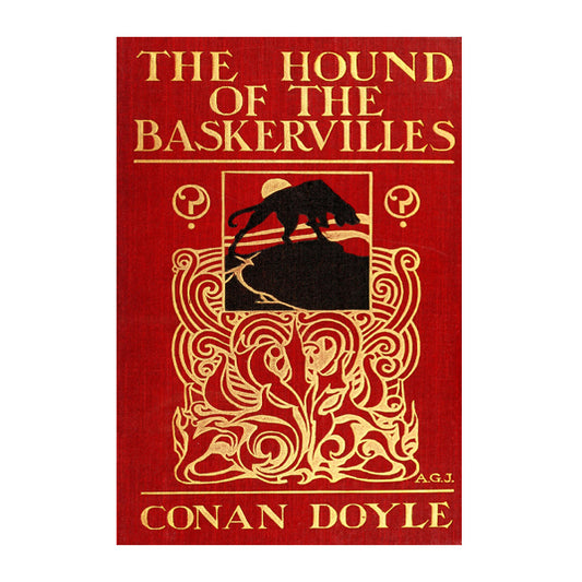 Book cover for The hounds of baskervilles by Arthur Conan Doyle