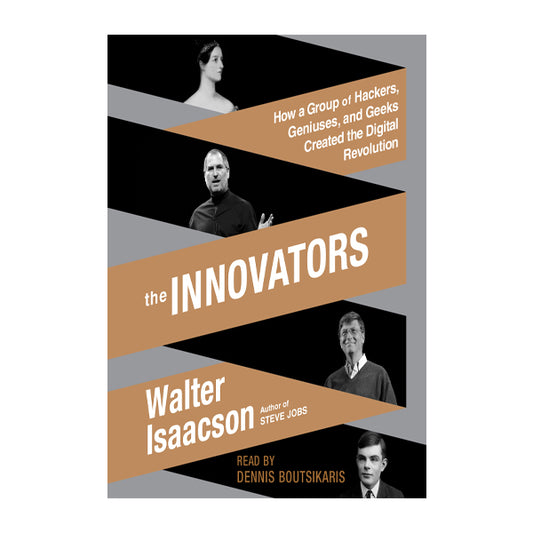 Book cover for The innovators by Walter Isaacson