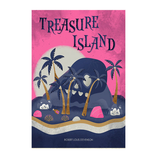 Book cover for Treasure Island by Robert Louis Stevenson