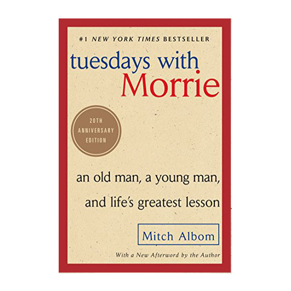 Book cover for Tuesday with morrie by Mitch Albom