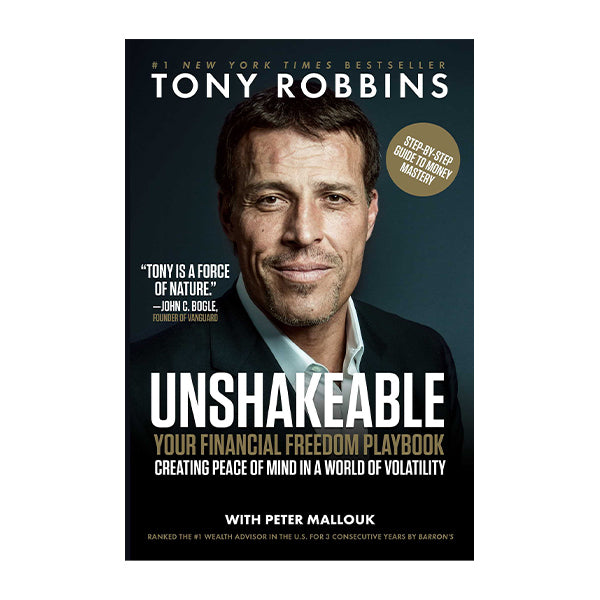 Book cover for Unshakeable by Tony Robbins