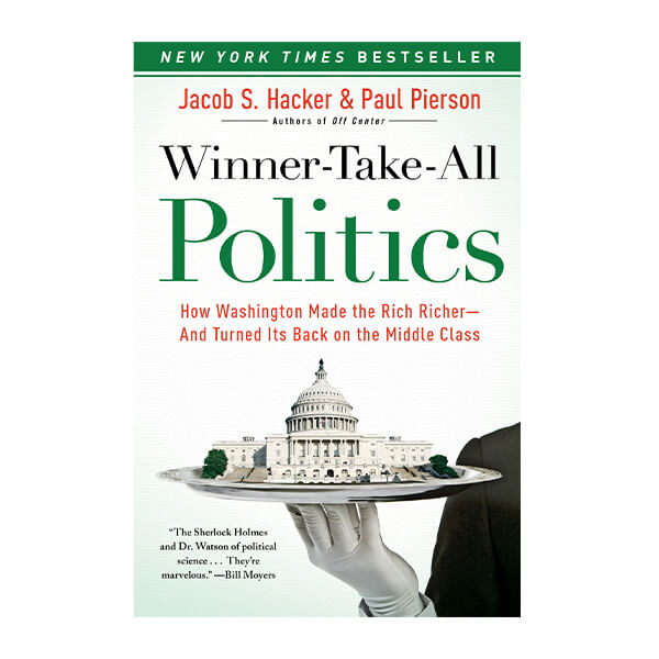Book cover for Winners take all-politics by Anand Giridharadas