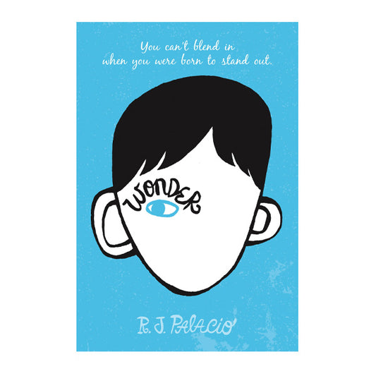 Book cover for Wonder by R.J. Palacio