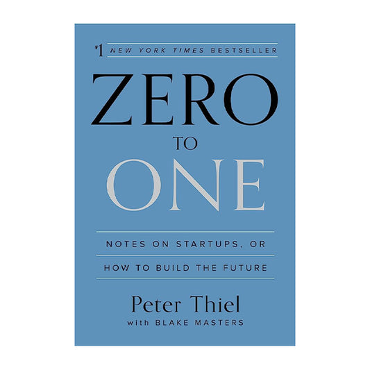 Book cover for Zero to one by Peter Thiel
